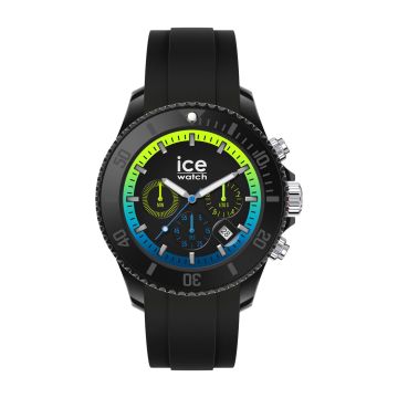 Ice-Watch ICE chrono-Black lime-Sehr groß-CH