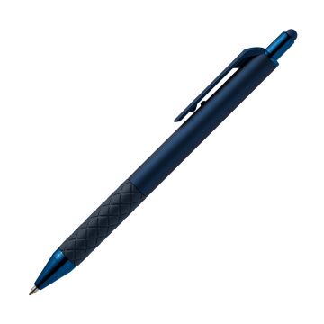 Miles Kugelschreiber monochrom mit Touchpen blue