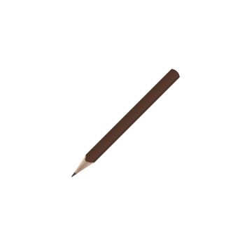 Bleistift dreikant farbig, FSC dark_brown