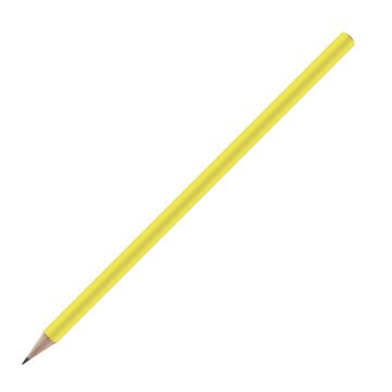 Bleistift rund farbig, FSC light_yellow
