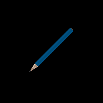 Bleistift rund farbig, kurz, FSC dark_blue_