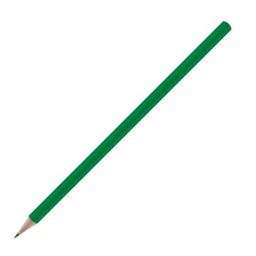 Bleistift rund farbig, FSC green