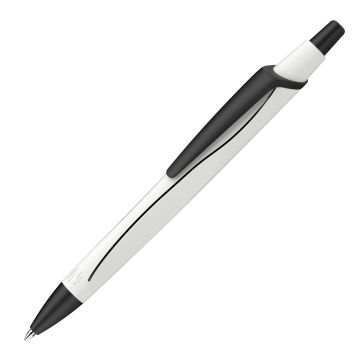 Schneider Reco Line Kugelschreiber weiß / schwarz