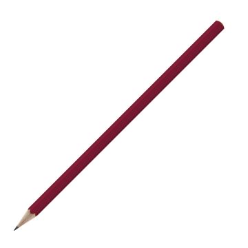 Bleistift sechskant farbig, FSC burgundy