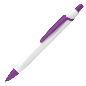 Schneider Reco Basic Kugelschreiber weiß / lila