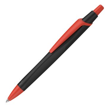 Schneider Reco Basic Kugelschreiber Blauer Engel schwarz / rot