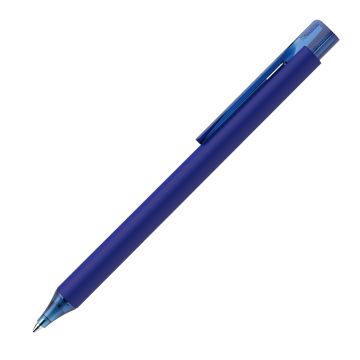Schneider Essential Soft Touch Kugelschreiber transparent blau