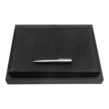 HUGO BOSS Set Label (kugelschreiber & A4 konferenzmappe)