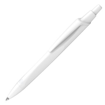 Schneider Reco Basic Kugelschreiber Blauer Engel weiß / weiß