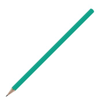 Bleistift sechskant farbig, FSC petrol