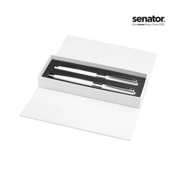 senator® Image White Line Set (Drehkugelschreiber+ Rollerball)