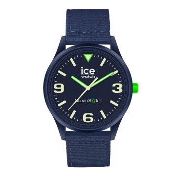 Ice-Watch ICE ocean solar-Dark blue-Mittelgröße-3H
