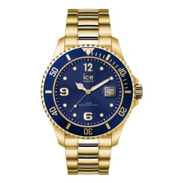 Ice-Watch ICE steel-Gold blue-Groß-3H