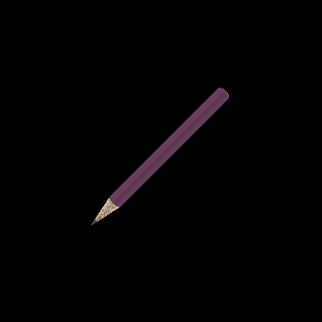 Bleistift rund farbig, kurz, FSC dark_purple