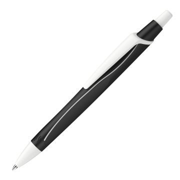 Schneider Reco Line Kugelschreiber Blauer Engel schwarz / weiß