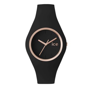 Ice-Watch ICE glam-Black Rose-Gold-Mittelgröße