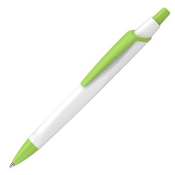 Schneider Reco Basic Kugelschreiber Blauer Engel weiß / grün
