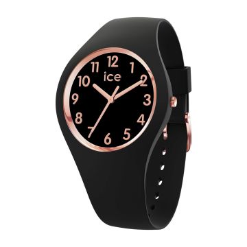 Ice-Watch ICE glam-Black Rose-Gold-Kleine Größe-Small-3H