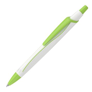 Schneider Reco Line Kugelschreiber Blauer Engel weiß / grün