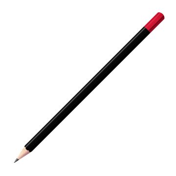 Staedtler Bleistift schwarz mit farbiger Tauchkappe Sechskant (eckig)