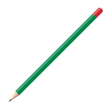 Staedtler Bleistift dunkelgrün mit farbiger Tauchkappe rund