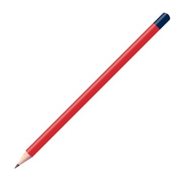 Staedtler Bleistift rot metallic mit farbiger Tauchkappe rund