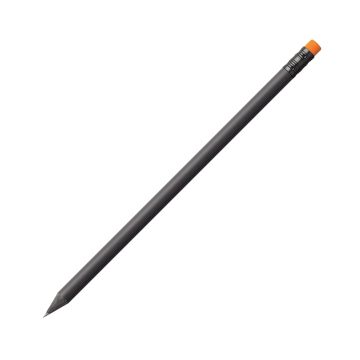 Faber-Castell Design Bleistift in orange mit Radiertip