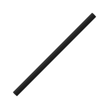 Zimmermannsbleistift 24cm oval, ungespitzt in schwarz