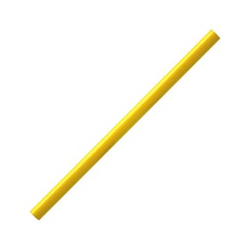 Zimmermannsbleistift 24cm oval, ungespitzt in gelb