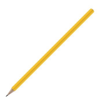 Bleistift rund farbig, FSC dark_yellow