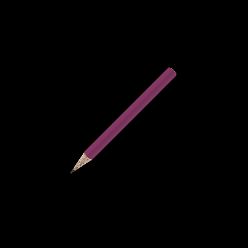 Bleistift rund farbig, kurz, FSC purple