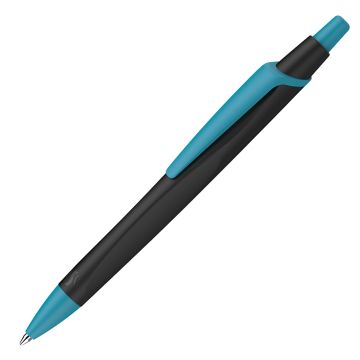 Schneider Reco Basic Kugelschreiber Blauer Engel schwarz / türkis