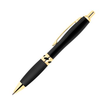 Crown Jewel Kugelschreiber - goldene Applikation